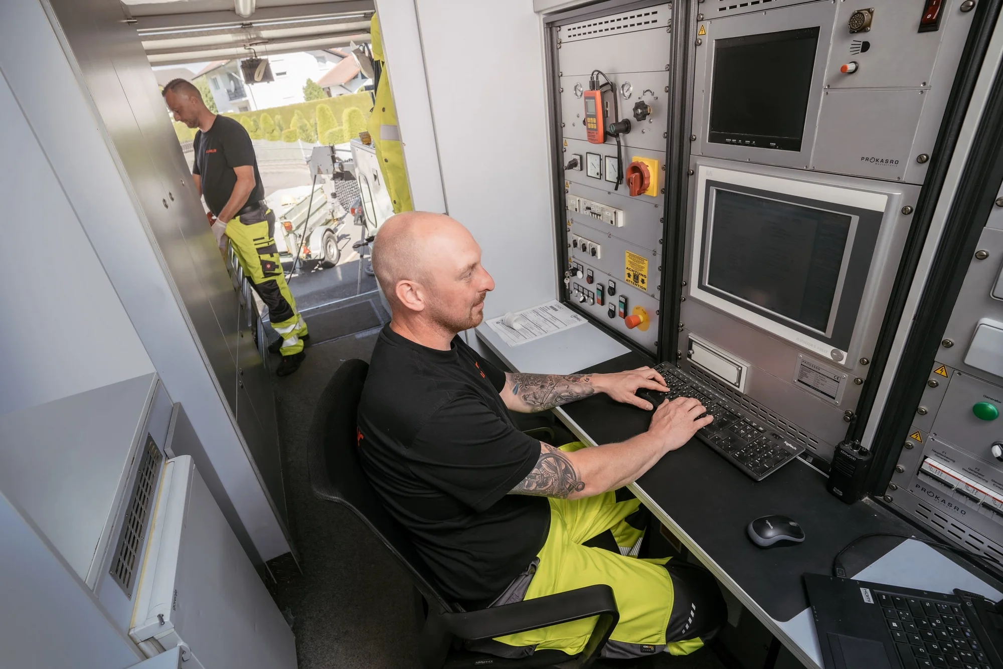 Ablauf von Kanalreinigung und Rohrreinigung in Eltmann